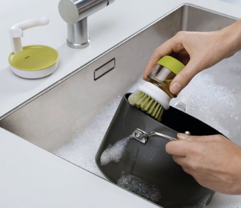 Cepillo Dispensador de Jabón: Limpieza Fácil
