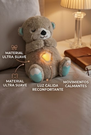 Peluche Nutria Respiración: Sueño Profundo