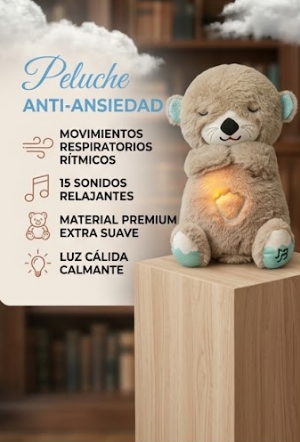 Peluche Nutria Respiración: Sueño Profundo